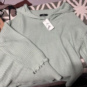 Light Green Knit Sweater